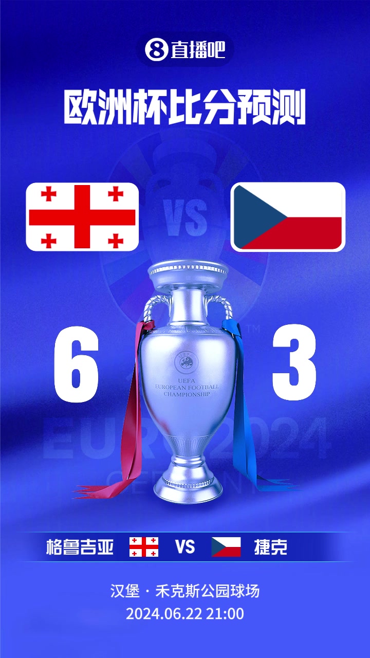 欧洲杯格鲁吉亚vs捷克截图比分预测